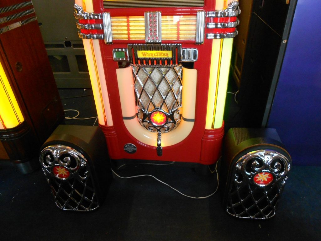 Wurlitzer One More Time speakers.