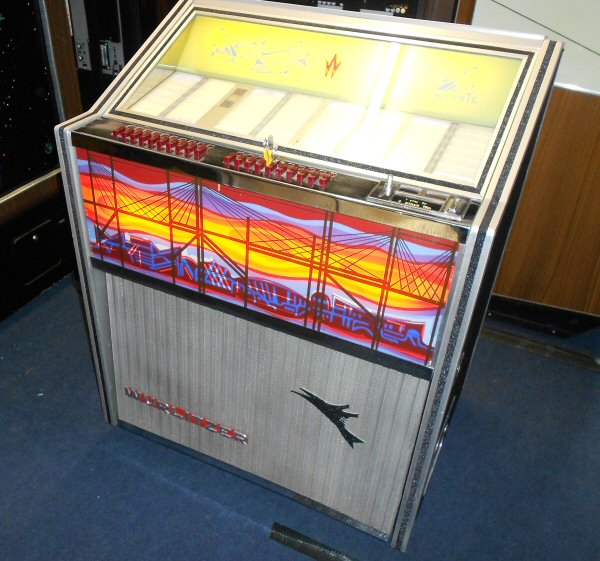 Wurlitzer Lyric F jukebox.